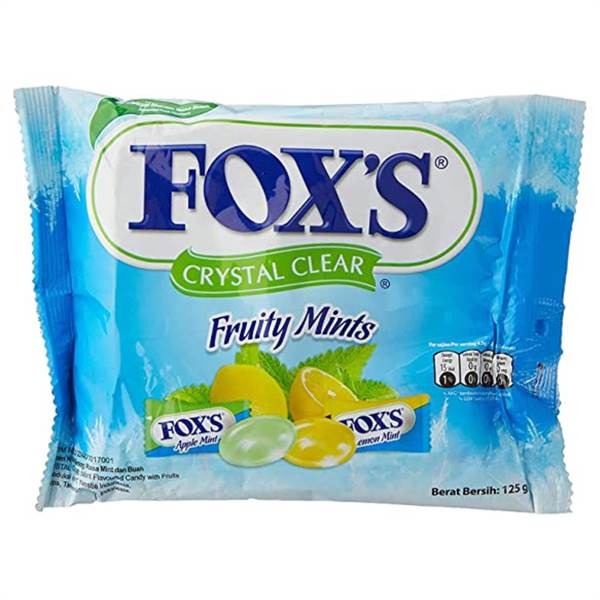 Foxs Fruity Mints Oval Candy Imported
